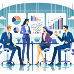 Инфографика, показывающая экономические функции бизнеса, включая создание рабочих мест, инновации в бизнесе и налогообложение компаний.